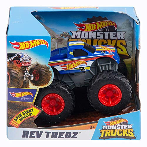 Hot Wheels Monster Trucks Rev Tredz Racing Vehicle