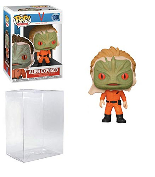 Exposed Alien Pop 1058 Pop TV: V Vinyl Figure -Bundled with EcoTek Protector to Protect Display Box-
