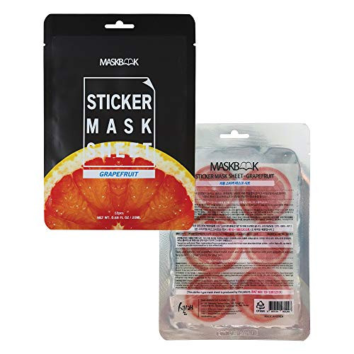 STICKER MASK SHEET -Grapefruit-