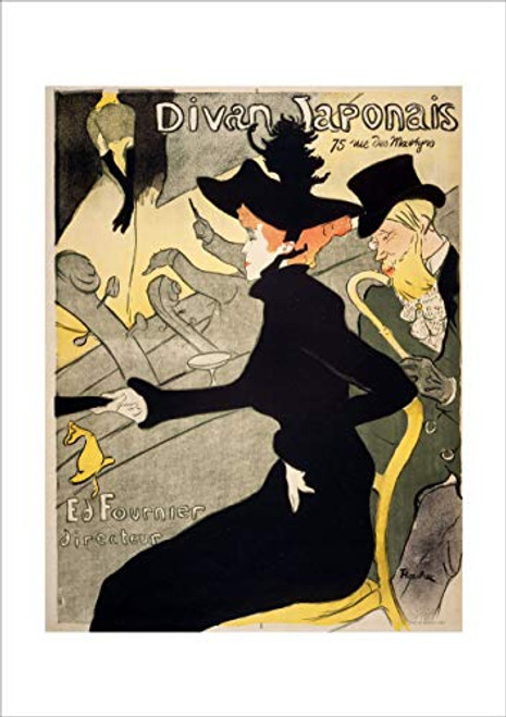 ?Made in Japan? Poster Henri de Toulouse Lautrec Le Divan Japonais16.53inchx11.69inch-A3-?fine Art Paper Print?Print on a Thick Sheet of Paper Painting Wall Art ?Made in Japan? Poster Henri de Toulouse Lautrec Le Divan Japonais16.53inchx11.69inch-A3-?fine Art Paper Print?Print on a Thick Sheet of Paper Painting Wall Art