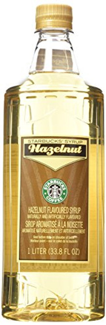 Starbucks Hazelnut Syrup, 33.8 fl oz (1-L.) Starbucks Hazelnut Syrup, 33.8 fl oz (1-L.)