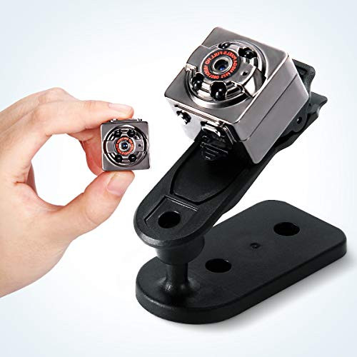 Mini Spy Camera, Wireless Hidden Camera 1080P Portable Action Camera with Motion Detection and Night Vision Covert Surveillance Nanny Cam for Indoor and Outdoor Mini Spy Camera, Wireless Hidden Camera 1080P Portable Action Camera with Motion Detection and Night Vision Covert Surveillance Nanny Cam for Indoor and Outdoor