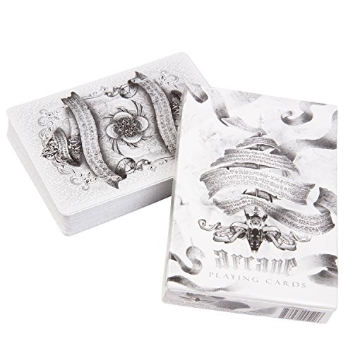 Ellusionist Arcane Playing Card Deck - White
