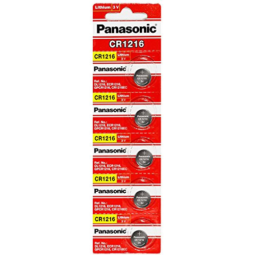 Panasonic CR1216 3 Volt Lithium Coin Battery 15 Cells