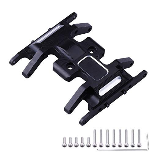 Hobbypark Aluminum Skid Plate Upgrade Parts for Axial SCX24 1/24 RC Crawler Car Transmissions Center Gearbox