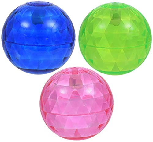 2 Pieces 4 Inch LED Super Bounce Ball Assorted Colors by Blinkee