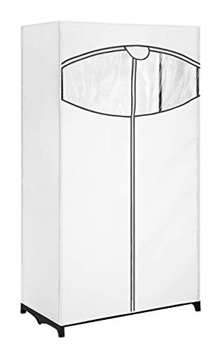 Whitmor Clothes Closet with White Fabric Cover, 36",