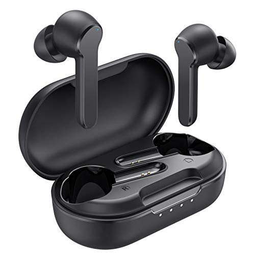 Wireless Earbuds, iSeneo Bluetooth Earbuds in Ear w/Mic Noise Cancelling Earphones, Bluetooth Headphones with Deep Bass IPX8 Waterproof 30H Playtime Touch Control, Wireless Earbuds for Work, Sports
