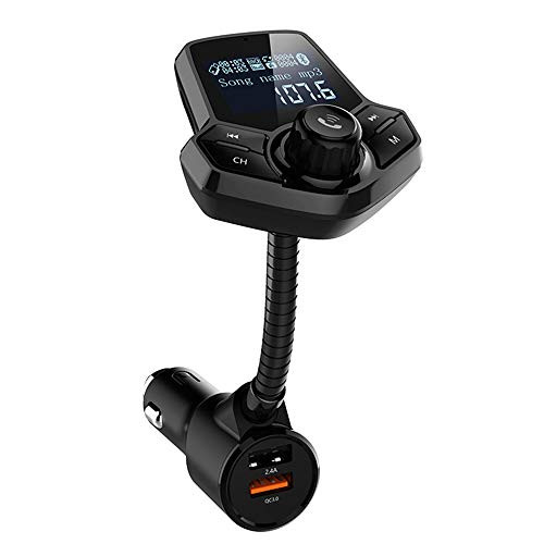 Bluetooth FM Transmitter Car, VIKASI 