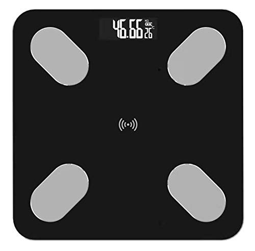 iHacsan Body Fat Scale Smart BMI Scale Digital Bathroom Wireless Weight Scale, Body Composition Analyzer with Smartphone App Synchronized with Bluetooth, 396 Lbs-Black iHacsan Body Fat Scale Smart BMI Scale Digital Bathroom Wireless Weight Scale, Body Composition Analyzer with Smartphone App Synchronized with Bluetooth, 396 Lbs-Black