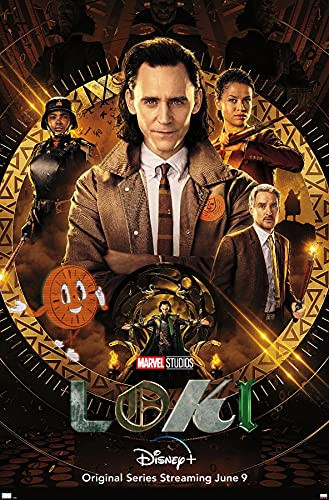 Trends International Marvel Loki - One Sheet Wall Poster, 22.375" x 34", Premium Unframed Version