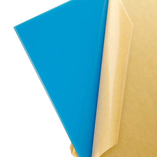 1/8" -3mm- Solid Baby Blue Ocean Light Blue 12"x24" Acrylic Plexiglass Sheet Cast 0.118" Thick 2648 AZM