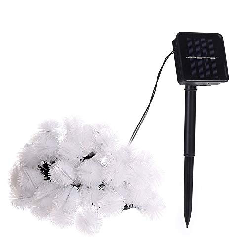 comboss Hairball Solar LED String Light Outdoor, 23ft 50LEDs Waterproof Rope Light for Garden Patio Yard Lawn -Warm White, 23- comboss Hairball Solar LED String Light Outdoor, 23ft 50LEDs Waterproof Rope Light for Garden Patio Yard Lawn -Warm White, 23-