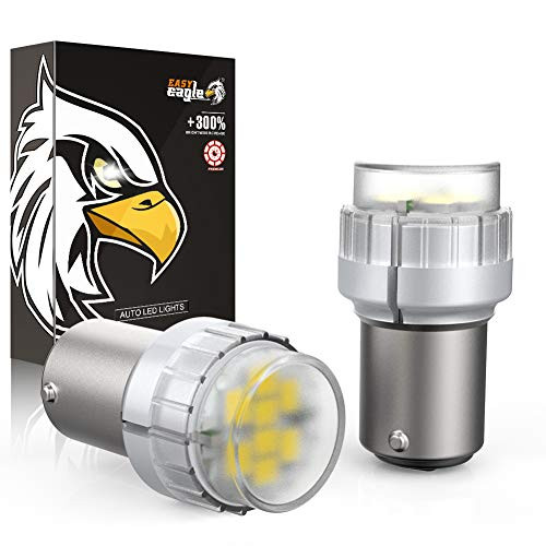 EASY EAGLE Super Bright 2057 1157 2357 7528 2057A 1157A 2357A LED Bulbs w/36.5MM Short Size Replacement for Brake/Tail/Turn Signal/Parking/Running Lights, 6000K Xenon White EASY EAGLE Super Bright 2057 1157 2357 7528 2057A 1157A 2357A LED Bulbs w/36.5MM Short Size Replacement for Brake/Tail/Turn Signal/Parking/Running Lights, 6000K Xenon White