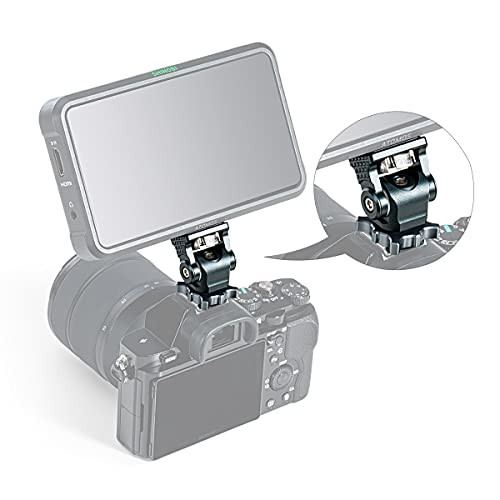 PHOTOOLEX Flash Hot Shoe Mount Adapter to 1/4 Thread Hole Male Adapter for Flash Holder Bracket Light Stands Umbrella Holder,Camera Hot Shoe Mount Adapter Aluminum Cold Shoe Bracket?Strong and Solid