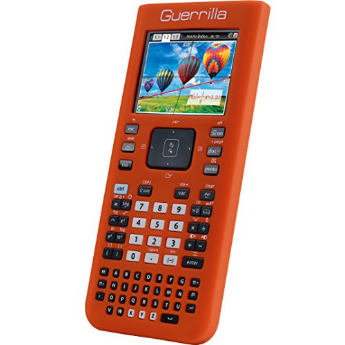 Guerrilla Silicone Case for Texas Instruments TI Nspire CX/CX CAS Graphing Calculator, Orange