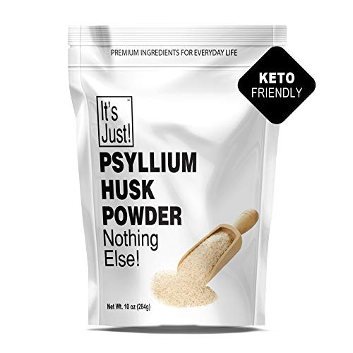 It's Just - Psyllium Husk Powder, Non-GMO, Dietary Fiber, Keto Baking -10oz-