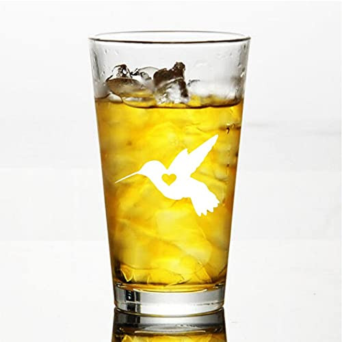 Hummingbird Crystal Stemless Wine Glass,Engraved Whiskey Glass Shot Glass,Perfect For Father Mom Boy Or Girl Friend Friend