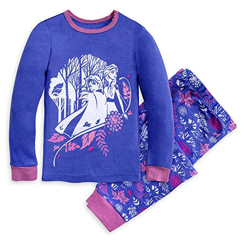 Disney Anna and Elsa PJ PALS for Girls  Frozen 2, Size 7
