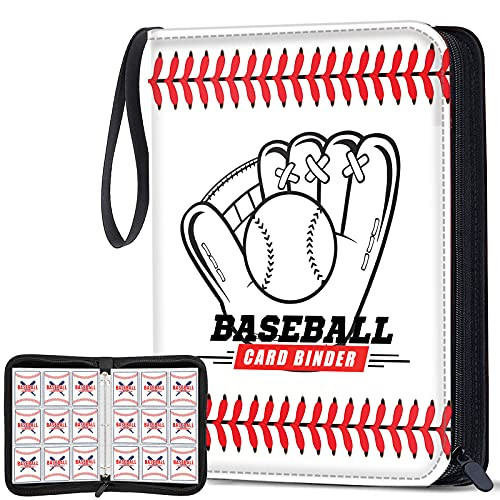 Baseball Card Holder Card Case Protectors Fit for Trading Cards,Sports Cards YKToyz 720 Pockets Trading Card Binder Sleeves Baseball Card Binder Sleeves Yellow 