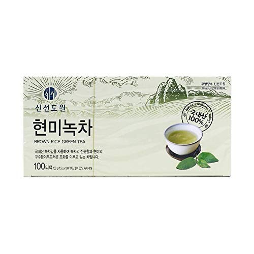 Shinsundowon Korean Brown Rice Green Tea 100 Bags