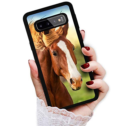 for Samsung Note 8, for Samsung Galaxy Note 8, Durable Protective Soft Back Case Phone Cover, HOT13168 Brown Horse