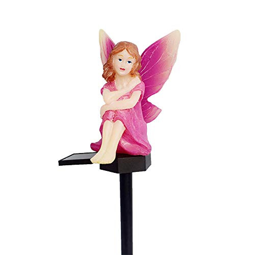 Vislone Solar LED Flower Fairy Lawn Light Garden Courtyard Decorative Lamp IP65 Waterproof