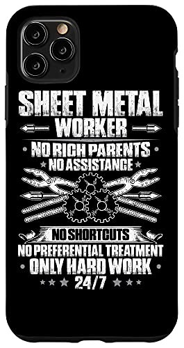 iPhone 11 Pro Max Hard Work Sheet Metal Worker Case