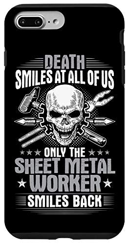 iPhone 7 Plus/8 Plus Blacksmith Death Smiles At All Of Us Sheet Metal Worker Case