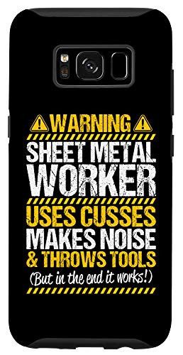 Galaxy S8 Blacksmith Smith Throws Tools Forger Sheet Metal Worker Case