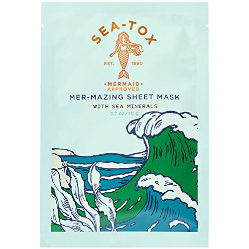Bath and Body Works SEA-TOX Mer-mazing Face Sheet Mask 0.7 Ounce