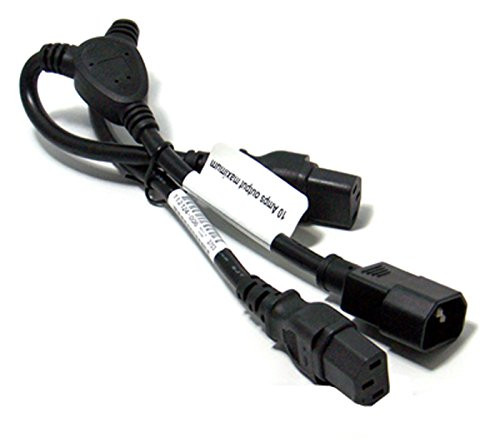 HP - HP iEC320 Y-Power Splitter 10a Cable NEW 112124-006 C14 t0 2xC13 GFC3R