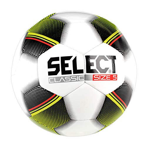 SELECT Classic Soccer Ball, White, Size 4