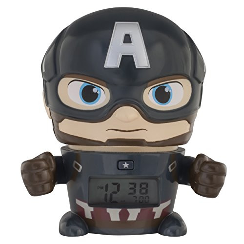 Bulb Botz Avengers: Infinity War Night Light Marvel Captain America Alarm Clock