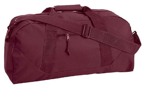 Liberty Bags Large Square Duffel Maroon