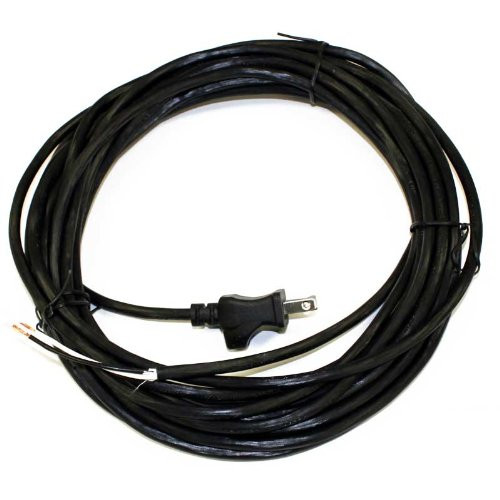Black 30 ft. Vacuum Cleaner Electrical Cord Reel Wire Cord