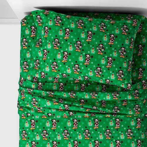Mickey Mouse & Friends 4 Piece Full Size Flannel Sheets