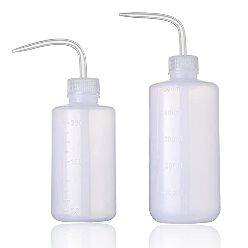 Tattoo Wash Bottle, CINRA 2Pcs 500ml and 250ml Tattoo Wash Bottle Watering Tools Economy Tattoo Plastic Squeeze Bottle for Tattoo Supplies Tattoo Wash Bottle, CINRA 2Pcs 500ml and 250ml Tattoo Wash Bottle Watering Tools Economy Tattoo Plastic Squeeze Bottle for Tattoo Supplies