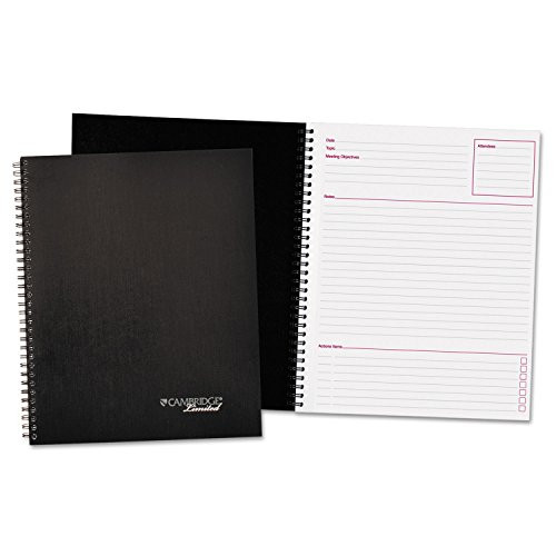 Cambridge Limited Meeting Notes, Business Notebook, 8-7/8" x 11", 80 Sheets, 2 Pack -MEA06341-