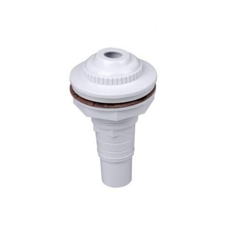 Drrsparts New Above Ground Pool Complete Return Inlet Jet Fitting with Gasket and Adapter