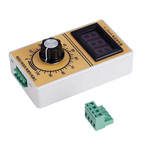 Current Signal Generator,No Delay 4-20mA Signal Generator Precise Values DC5-28V Input Stable Current Signal Generator,wirewound Potentiometer,Universally Suitable