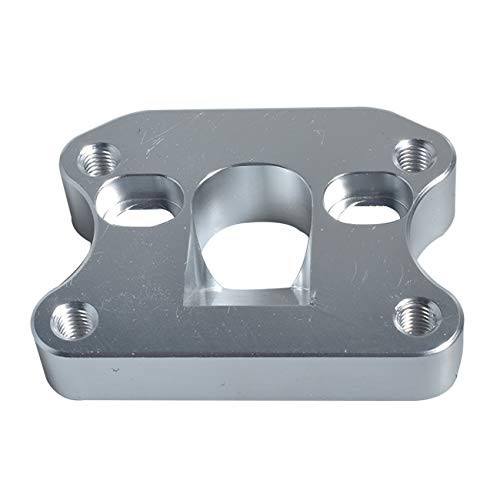 Supermotorparts Gas Motorcycle Adapter For 48cc 66cc 80cc Dio Reed Valve block ONLY - 2 Stroke Gas Motorized Bicycle