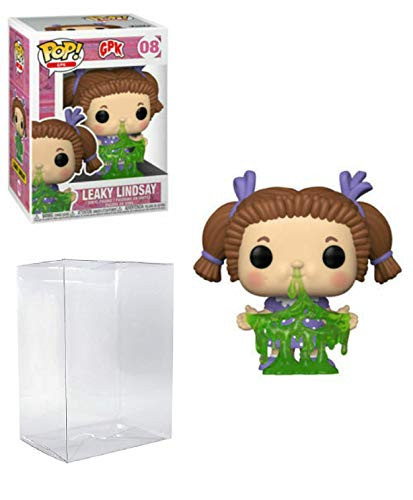 Leaky Lindsay Pop 08 Pop GPK: Garbage Pail Kids Vinyl Figure -Bundled with EcoTEK Plastic Protector to Protect Display Box-