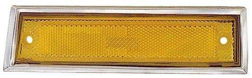 Go-Parts - for 1981 - 1991 Chevrolet C10 Suburban Side Marker Light Assembly / Lens Cover - Front Left -Driver- Side 915557 GM2550115 Replacement 1982 1983 1984 1985 1986 1987 1988 1989 1990