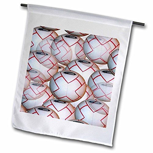 3dRose fl-907-1 Soccer Balls Ball, Garden Flag, 12 by 18-Inch 3dRose fl-907-1 Soccer Balls Ball, Garden Flag, 12 by 18-Inch