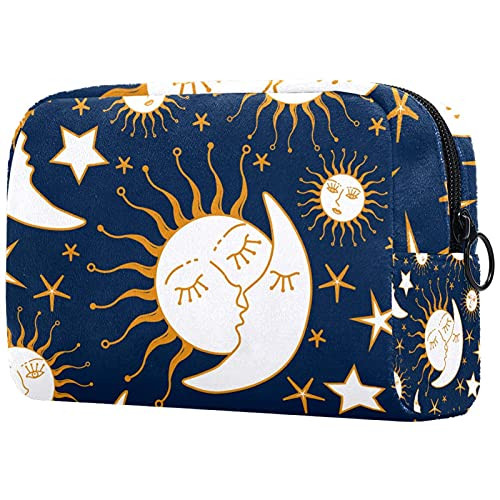 Women Makeup Bag,Cosmetic Storage Bag Funny Sun Kiss Moon Stars for Travel,Cosmetics Organizer Women Makeup Bag,Cosmetic Storage Bag Funny Sun Kiss Moon Stars for Travel,Cosmetics Organizer