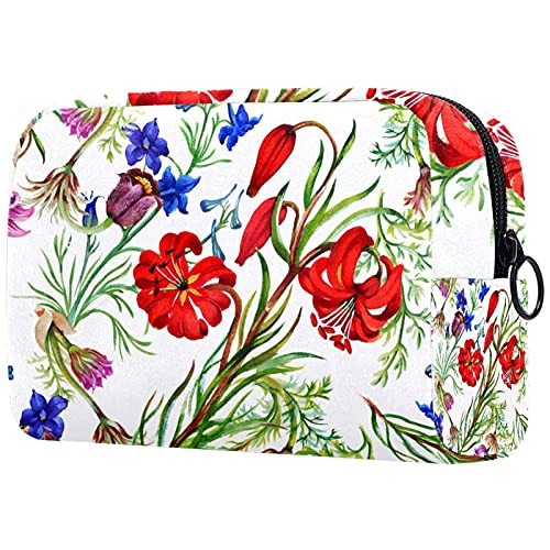Women Makeup Bag,Cosmetic Storage Bag flower for Travel,Cosmetics Organizer Women Makeup Bag,Cosmetic Storage Bag flower for Travel,Cosmetics Organizer