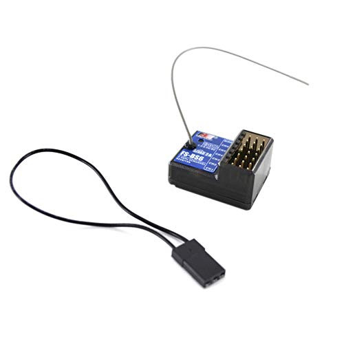 Flysky FS-BS6 Receiver, RCapture 2.4G 6CH Fail-Safe Receiver for FS-GT5 FS-IT4S FS-I6S FS-I6 FS-I6X Transmitter RC Car Boat