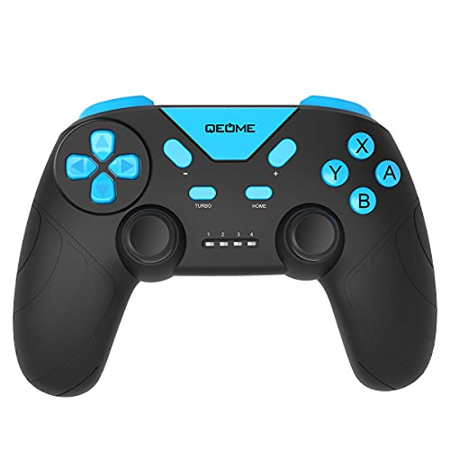 Wireless Pro Controller for Nintendo Switch?Switch Controllers for Nintendo Switch Games with Dual Shock, Turbo, Screenshot and Supports Gyro Axis?Motion Control Gamepad Compatible with Switch /Switch Lite