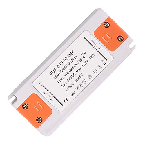 dailymall Constant Voltage 30W DC24V LED Transformer Power Supply Adapter